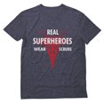 thumbnail image 1 of Tstars Mens Nurse Shirts Gift for Nurse Real Superheroes Wear Scrubs Nursing MD Medical T Shirt, 1 of 6