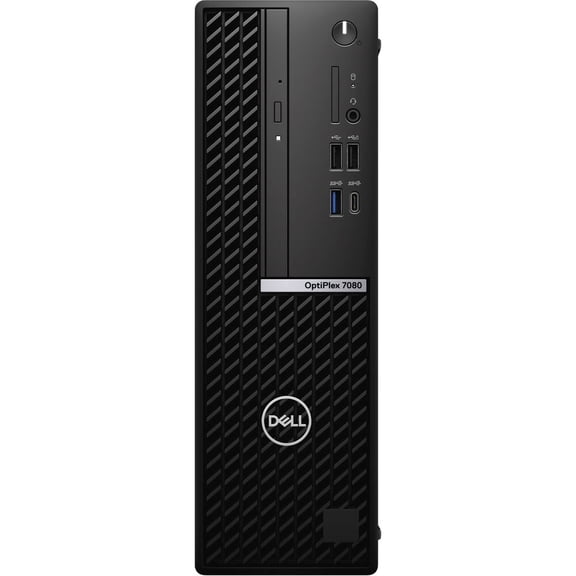 Restored Dell Optiplex 7080 SFF (16GB, 512GB SSD, i7-10700 2.9GHz) Win11P, Black