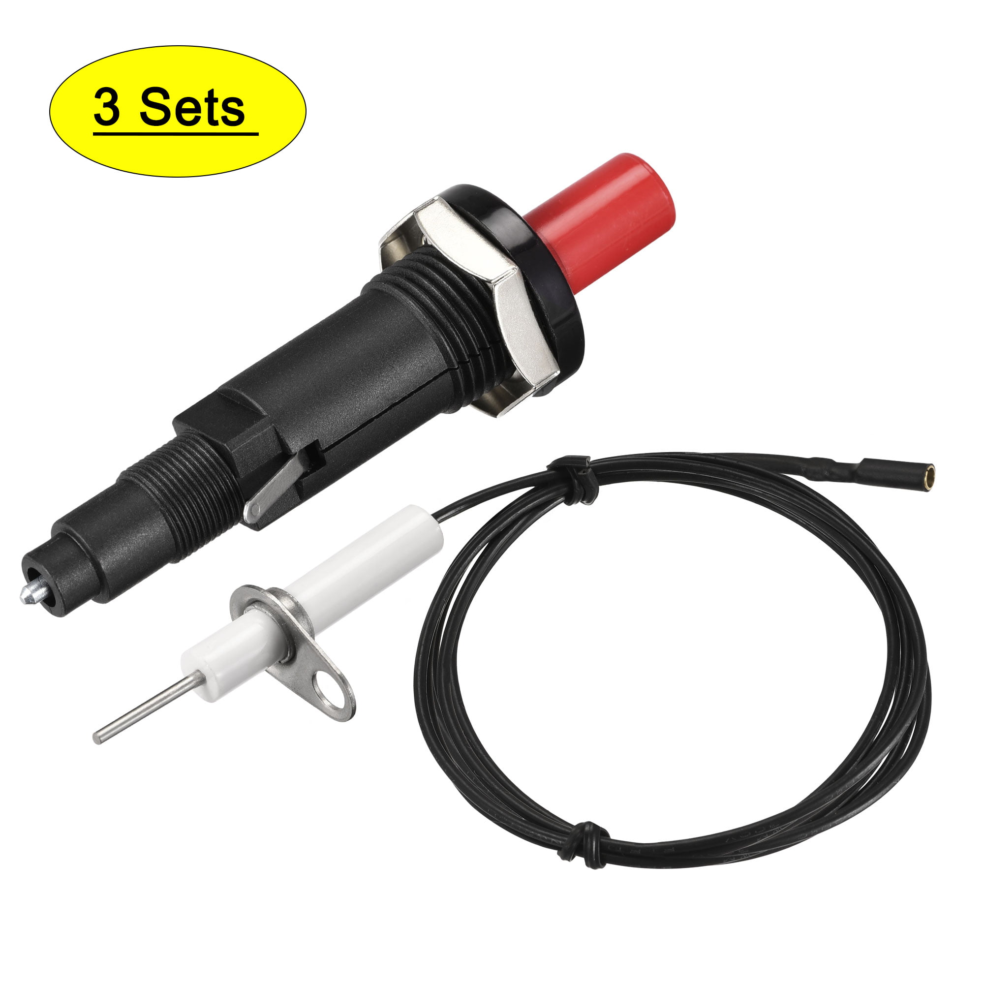 Weber Push Button Gas Grill Replacement Ignitor Spark Generator with Nut New 