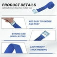 thumbnail image 3 of Uxcell Lashing Strap with Buckles, Cam Buckle Tie Down Straps Adjustable Heavy Duty Secure Cinch Straps for Kayak Bicycles Blue, 3 of 7