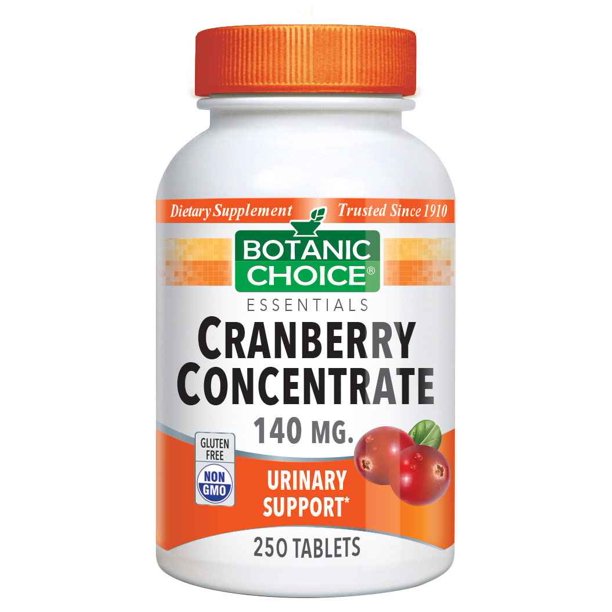 Botanic Choice Cranberry Concentrate Tablets,250 tablets