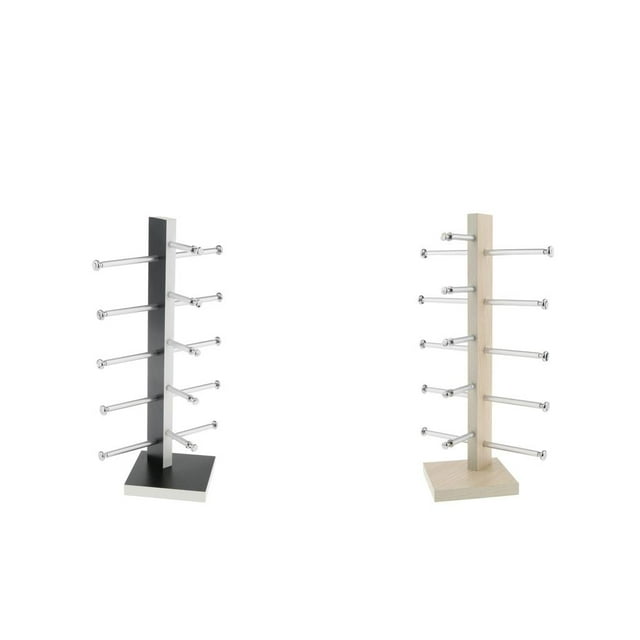 2pcs Estante de Exhibición para Gafas de terre Organizador de 5 Capas para Mostrar Lentes jinwen Organizador de anteojos
