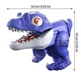 thumbnail image 3 of Dinosaur Water , Small Cartoon Squirt Toy Blaster for Summer Outdoor Fun, Pool Party Favor, Beach Games, and Backyard Water/Fights, 1Pcs Blue, 3 of 7