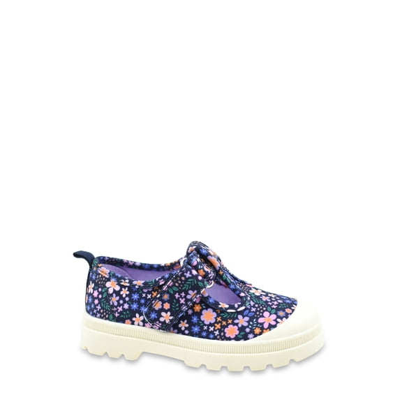 Wonder Nation Toddler Girls Casual T Strap Shoes