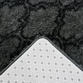 thumbnail image 5 of Homore Geometric Area Rugs for Bedroom Living Room Decor 6' x 9' Dark Gray/Black, 5 of 6