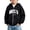 Black, variant on Kids Boy Hoodie Pullovers Long Sleeve Tops Red Plain Crewneck Sweatshirts Fall Outfits Size 3-12 Years Boys Clothes