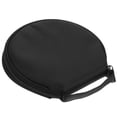 thumbnail image 4 of KAKOWELY Petit Étui Rond pour CD, Sac de Rangement pour CD, Support de Disque DVD, Capacité 20, 6.3x"X5.91"X0.79 Pouces, 4 of 5