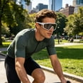 thumbnail image 5 of Photochromic Sports Sunglasses for Men Women Cycling Glasses, UV Protection Clear Running Fishing Hiking Travel, Polarized Safety, 5 of 7