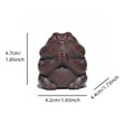 thumbnail image 3 of Ganfancp Arena Púrpura Inserción Zhaocai Mini Hilo de Oro Hogar Decoración Zen Interior Pixiu Livable Juego de Té Accesorios Ofertas Del Día 1X Mascota de Té, 3 of 7