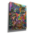 thumbnail image 2 of Epic Graffiti 'Bed Cats' by Dean Russo, Canvas Wall Art, 26"x34", 2 of 8