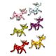 thumbnail image 2 of Qarigey 50 piezas de botones de hechos a mano ciervos animales suministros de costura artes y manualidades adornos de botones para ropa DIY Accesorios de disfraces, 2 of 6