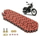 thumbnail image 1 of Cadena Reforzada O-ring Profesional Moto 428HPOx136L Roja, 1 of 7