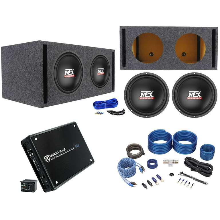 Vented Box Mono Amplifier Amp Kit