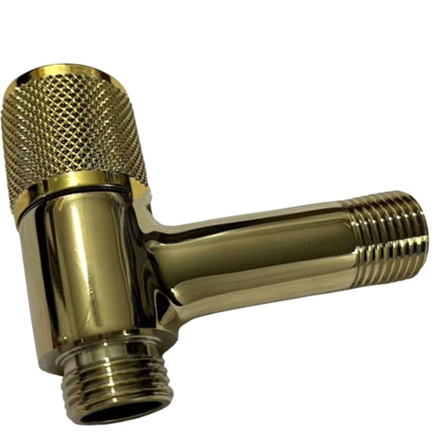 Grifo dispensador de agua a prueba de fugas para lavadora, lavabo, baño, patio Oro
