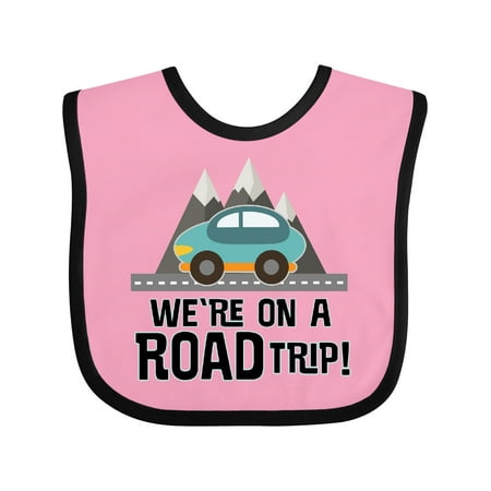 

Inktastic Family Road Trip Mountains Gift Baby Boy or Baby Girl Bib