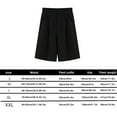 thumbnail image 3 of Minnieouse Pantalones cortos de verano Pantalones sueltos Hasta la rodilla Ropa de oficina Atractivo Moda Lavable Piel Cerrar Moda Streetwear Prendas para la parte inferior del cuerpo L Minnieouse  AP019327-03, 3 of 6