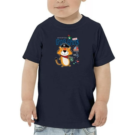 

Cute Tiger Pirate Doodle T-Shirt Toddler -Image by Shutterstock 5 Toddler