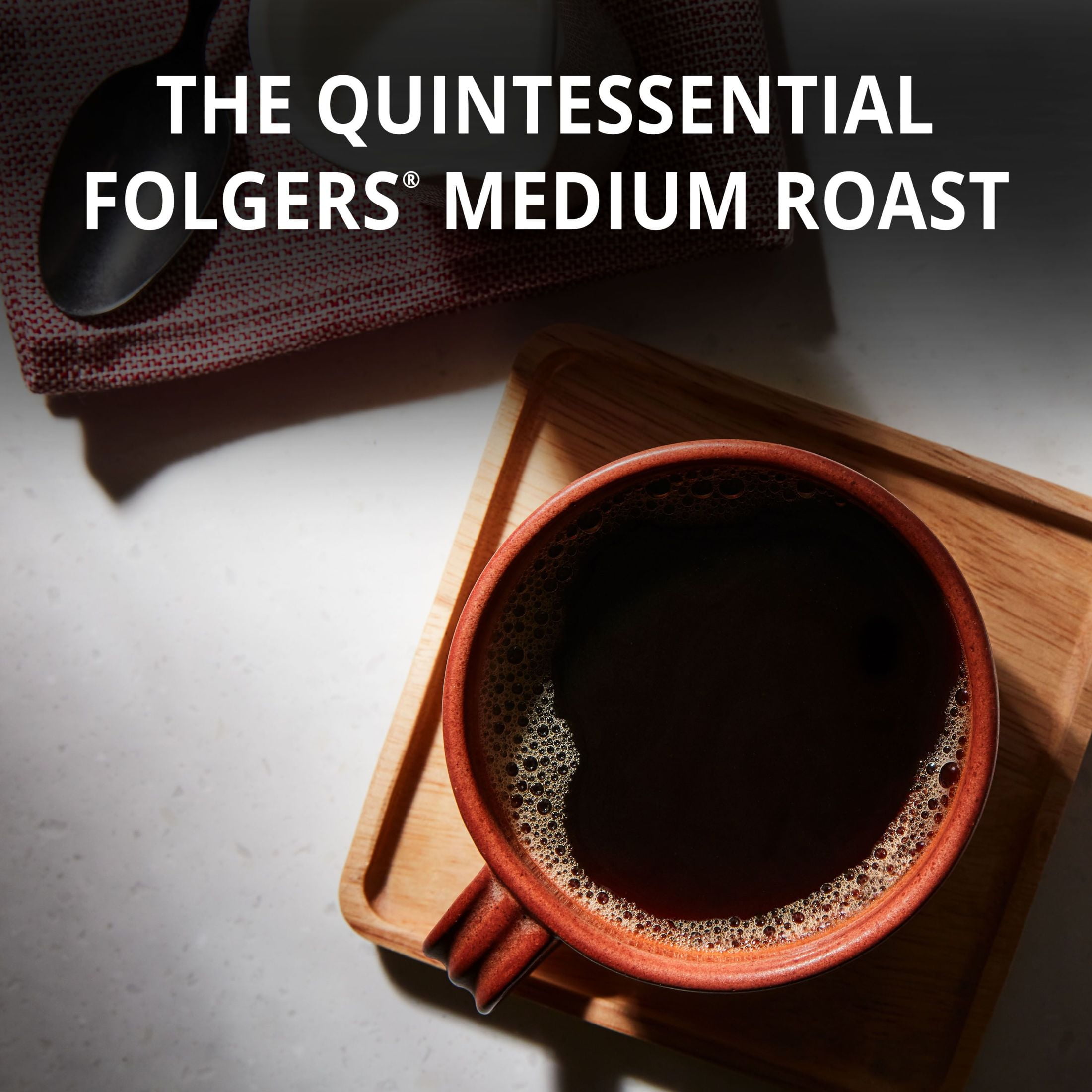 Folgers Classic Roast, Medium Roast Coffee, Keurig K Cup Pods, 60 Count Box