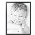 thumbnail image 2 of ArtToFrames 18" x 24" Contemporary Black Picture Frame, 18x24 inch Black Wood Poster Frame (WOM-4730),  Pack, 2 of 7