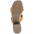 thumbnail image 5 of Journee Womens Kyaa Braided Strap Platform Sandals, 5 of 9