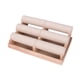 thumbnail image 4 of Organizador de joyas con soporte para pulseras y brazaletes, elegante decoración para relojes. Beige, 4 of 9