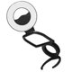 thumbnail image 1 of Black USB Charge Led Selfie Ring Light Mobile Phone Lens LED Selfie Lamp Ring for Smartphone Selfie Light, 1 of 5