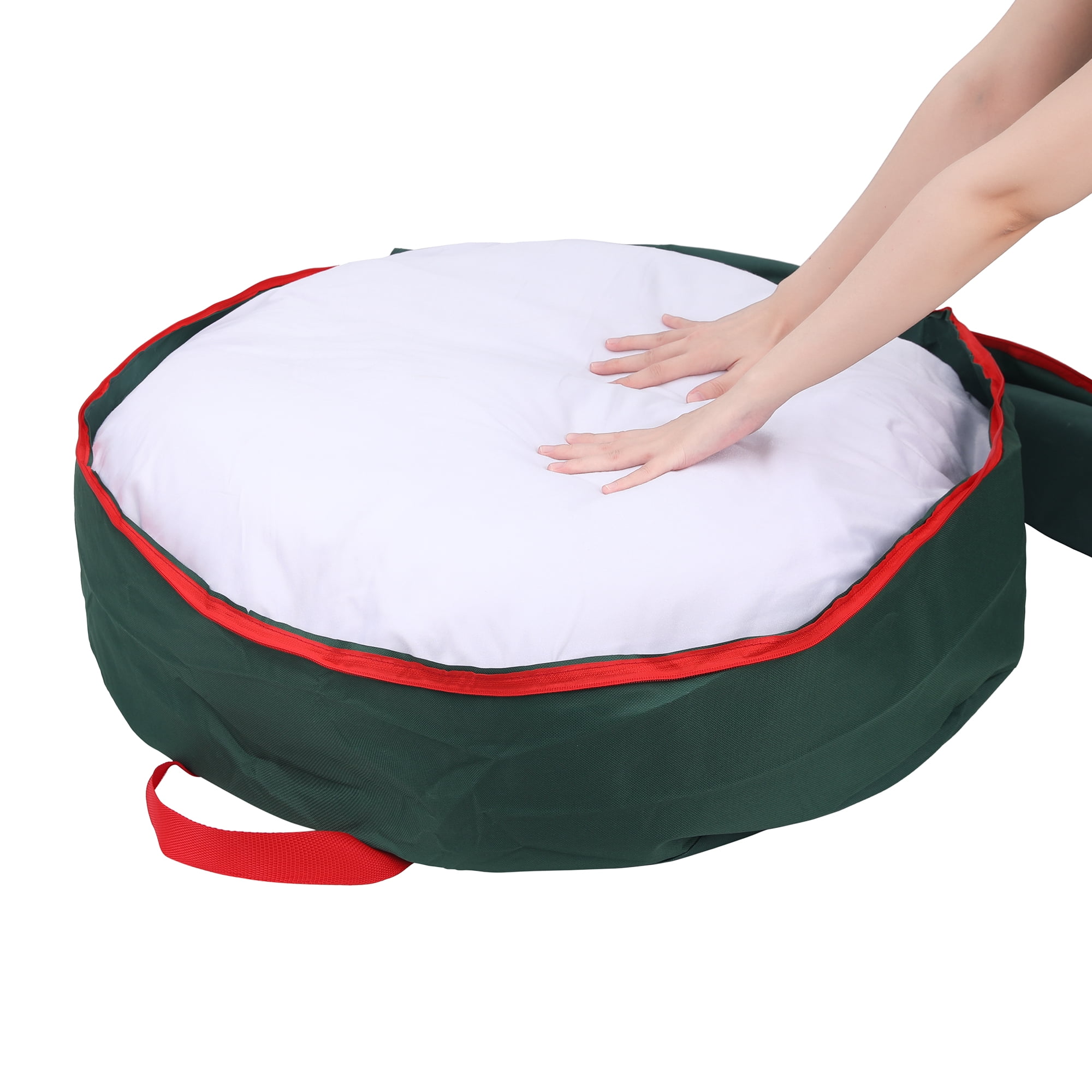 Unique Bargains 1 Pack Clothes Storage Bags Moving Bags Green 30*8in