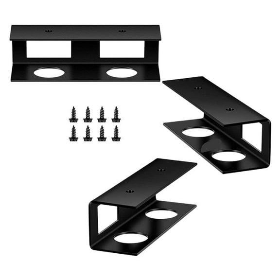 Raindrops Laptop Storage Stand under Desk Laptops Stands Holder Black