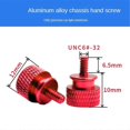 thumbnail image 3 of 10pcs/lot Unc6 -32 M3.5 Hand Screw For Gpu Holder Psu Computer Case Side Panel Screws Pc Assemble W, 3 of 5