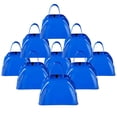 thumbnail image 1 of Hacedores de ruido Cowbell Art Creativity de metal azul de 7,62 cm (paquete de 12), 1 of 5