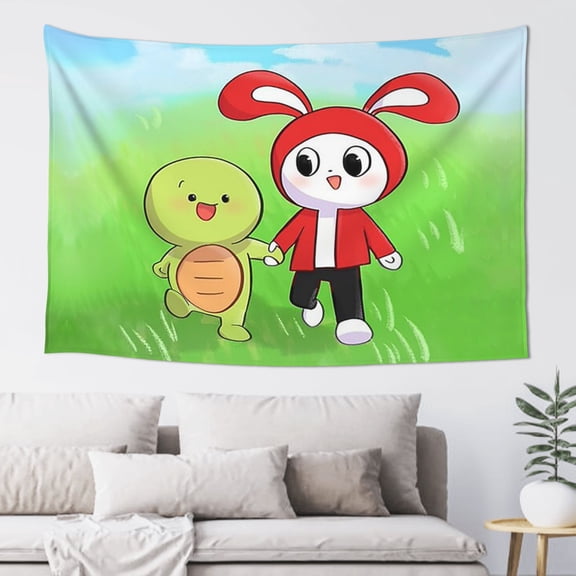 JJ Mikey Maizen Tapestry 60 x 40 Wall Hanging Tapestries Art Banner for Bedroom Dorm Living Room Decorate