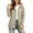 Khaki, variant on Winter Hooded Jackets for Women Waterproof Plus Size Long Sleeve Solid Color Lightweight Windproof Rain Jacket with Pockets for Hiking Travel Sport