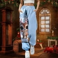 thumbnail image 2 of WEAIXIMIUNG Pantalons pour Femmes avec Poches Pantalons de Pâques pour Femmes, 2 of 4