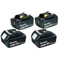 thumbnail image 1 of Batería Makita 18v 3.0 Amperes 4 Piezas Originales Y Nuevas, 1 of 5