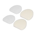 thumbnail image 4 of Juego de 2 elementos filtrantes de alta eficiencia de repuesto para aspiradora Shark NV400 NV401 NV402 Series, color blanco, 4 of 5