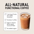 thumbnail image 4 of Kencko Caramel Instant Coffee Smoothie, Powdered Drink Mix, .81 oz, 4 pack, 4 of 16