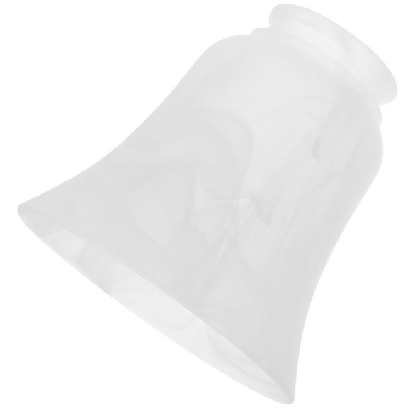 MUSEYA Transparent Frosted Glass Lamp Shade with E27 Interface for Bedroom and Living Room