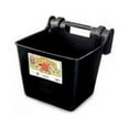 thumbnail image 2 of Fortiflex Hook Over Fence Feeder for Dogs/Cats and Horses, 16-Quart, Black, 2 of 2