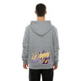 thumbnail image 5 of Men's New Era  Heather Gray Los Angeles Lakers Injection Sport Classics Fleece Hoodie, 5 of 5