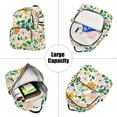 thumbnail image 5 of FORMRS Mini Backpack Purse for Women Travel Daypack Casual Shoulder Bag, Retro Orange Floral, 5 of 7