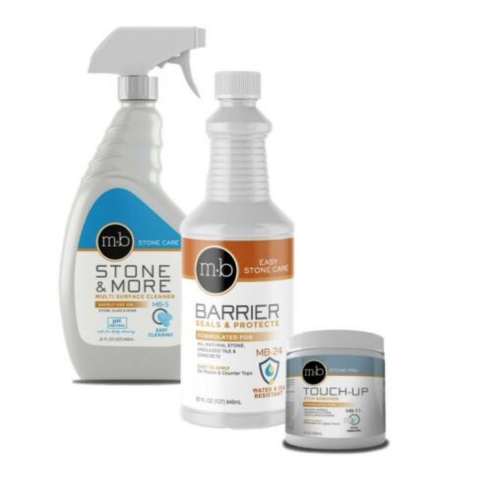 MB Stone Care Polish Seal Kit for Natural Stones (MB5 (RTU), MB24