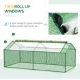 thumbnail image 5 of 71x36x28 Inch Mini Greenhouse Portable Hot House with Large Zipper Windows for Indoor Outdoor Garden Plants, 5 of 7