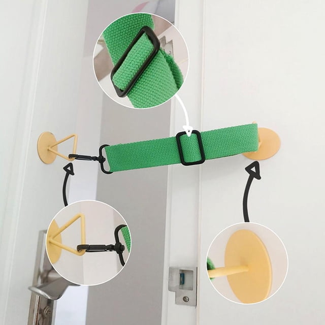 Sangle de Porte Réglable pour Chien Chat Sangle de Porte à Libération Rapide