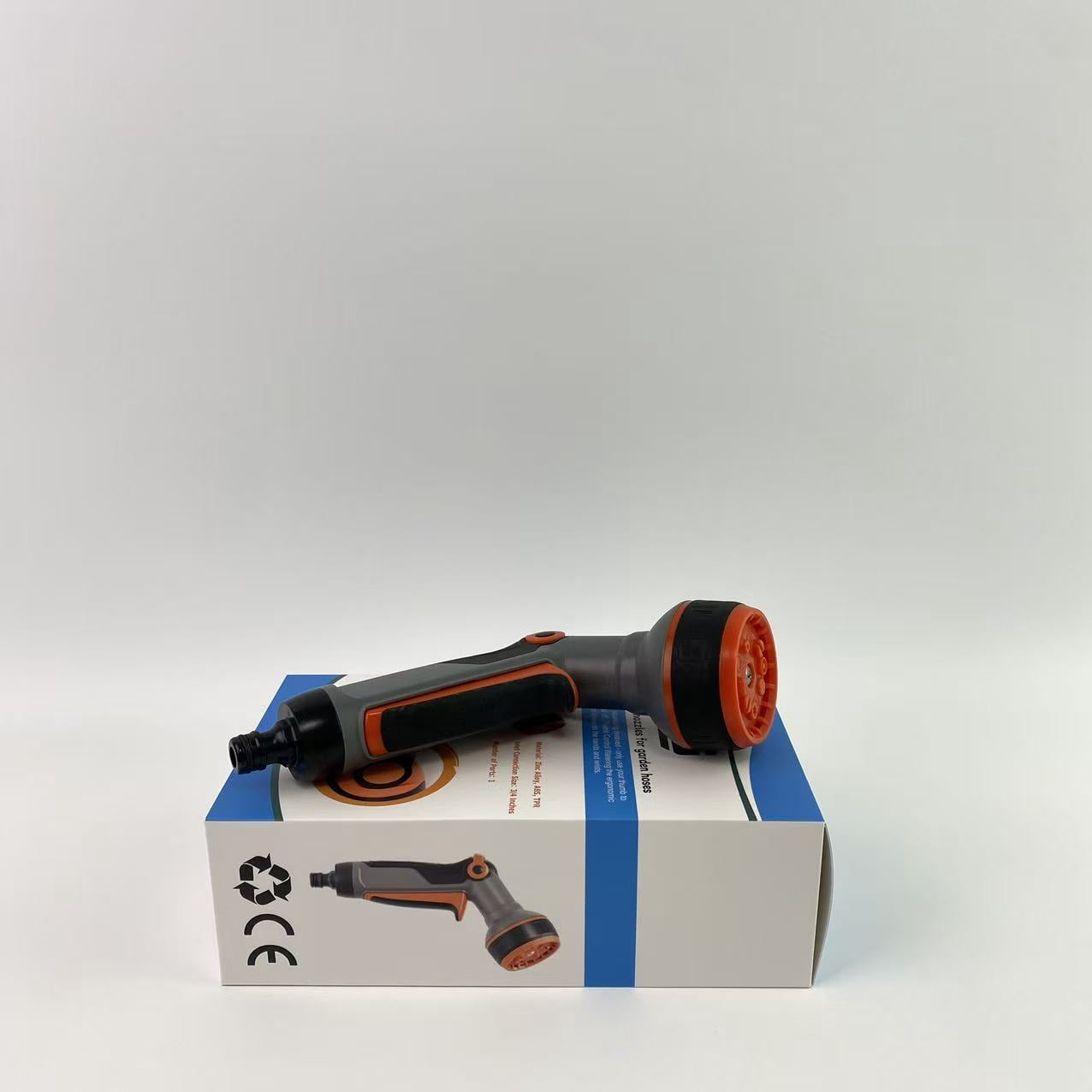 G Spray nozzles for garden hoses, Hose Nozzle,8 Adjustable Watering Patterns Hose Sprayer Nozzle & Water Hose Nozzle