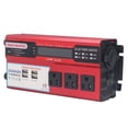 thumbnail image 4 of 500W Car Inverter with 3 AC110V US Sockets 4 USB Ports LCD Display Modified Sine Wave Inverter Converter 24V DC20‑30V Adjustable, 4 of 22