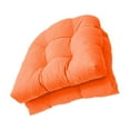 thumbnail image 2 of Moyitang Indoor Outdoor Wicker Patio Seat Cushion 48 Cmx48 cm Non Slip Thick Set of 2 Orange, 2 of 9