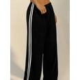 thumbnail image 5 of Women'S Wide Leg Loose Sweatpants Low Rise Y2k Drawstring Workout Sports Pants, 5 of 8