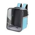 thumbnail image 4 of Gazechimp Cat Backpack Carrier for Carrying Cats Dogs for Outdoor Activities Traveling light blue, 4 of 8