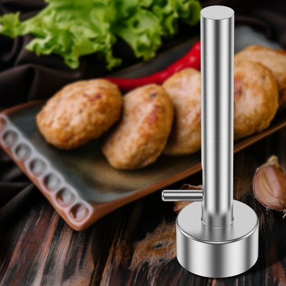 Ikoopy Falafel Scoop Stainless Steel Falafel Meatball Maker Spring Design Falafel Maker Scoop Rustproof Meatball Falafel Baller Maker Tool for Kitchen