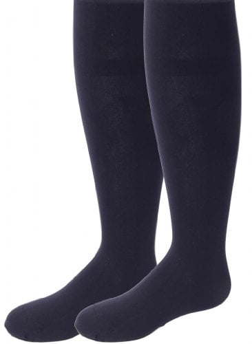 Memoi 2 Pair Girls Microfiber Opaque 